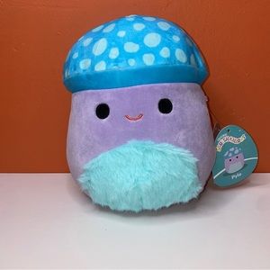 Squishmallow Pyle the Mushroom Fuzzy Belly 8”